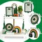 St Patrick's Day Decoration 8 PCS Tiered Tray Decor Set, Cute Tabletop Saint Patty's Day Décor for Home Shelf Mantel Fireplace Office Desk Coffee Bar Leprechaun Gnome Shamrock Irish Tray Objects
